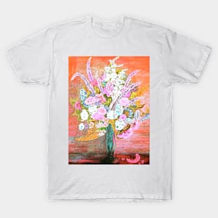 Spring Bouquet Water Color T-Shirt